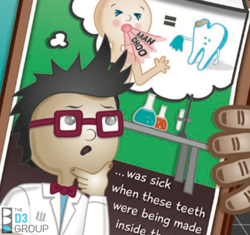 Healthier Babies = Stronger Teeth = Happier Societies Scientist pic