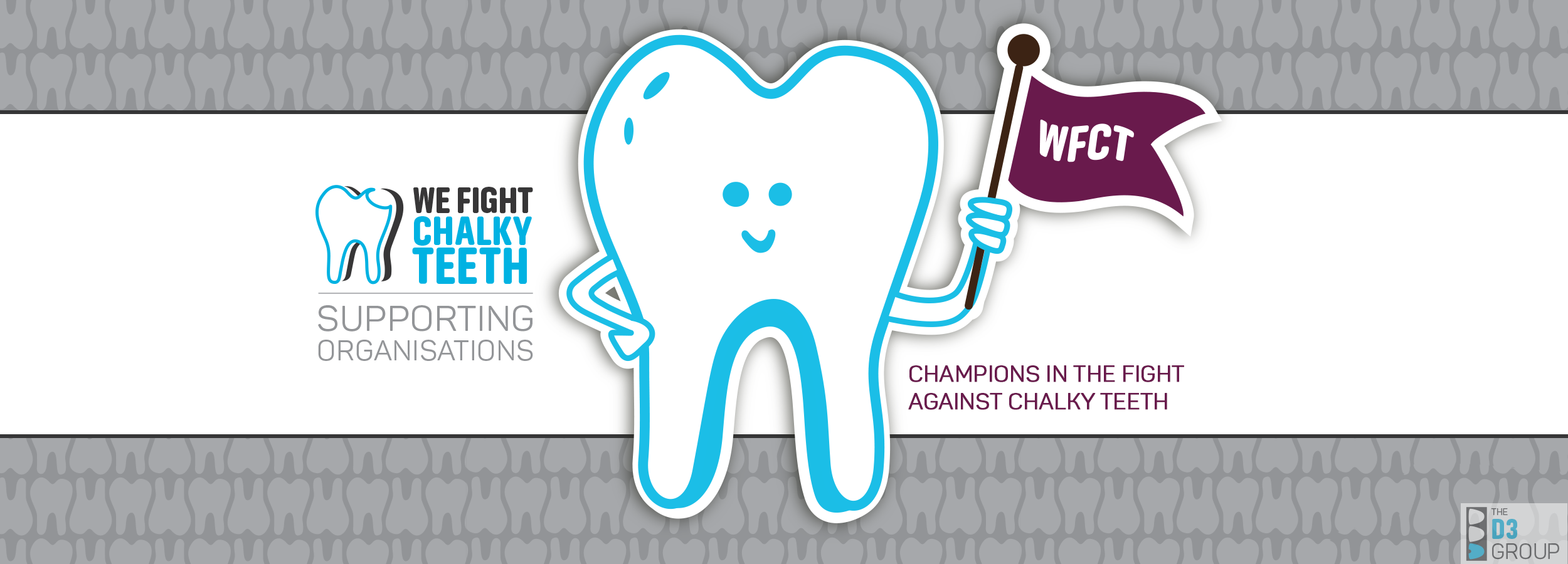 We Fight Chalky Teeth Practices: Champions in the fight against chalky teeth - Main Banner Image